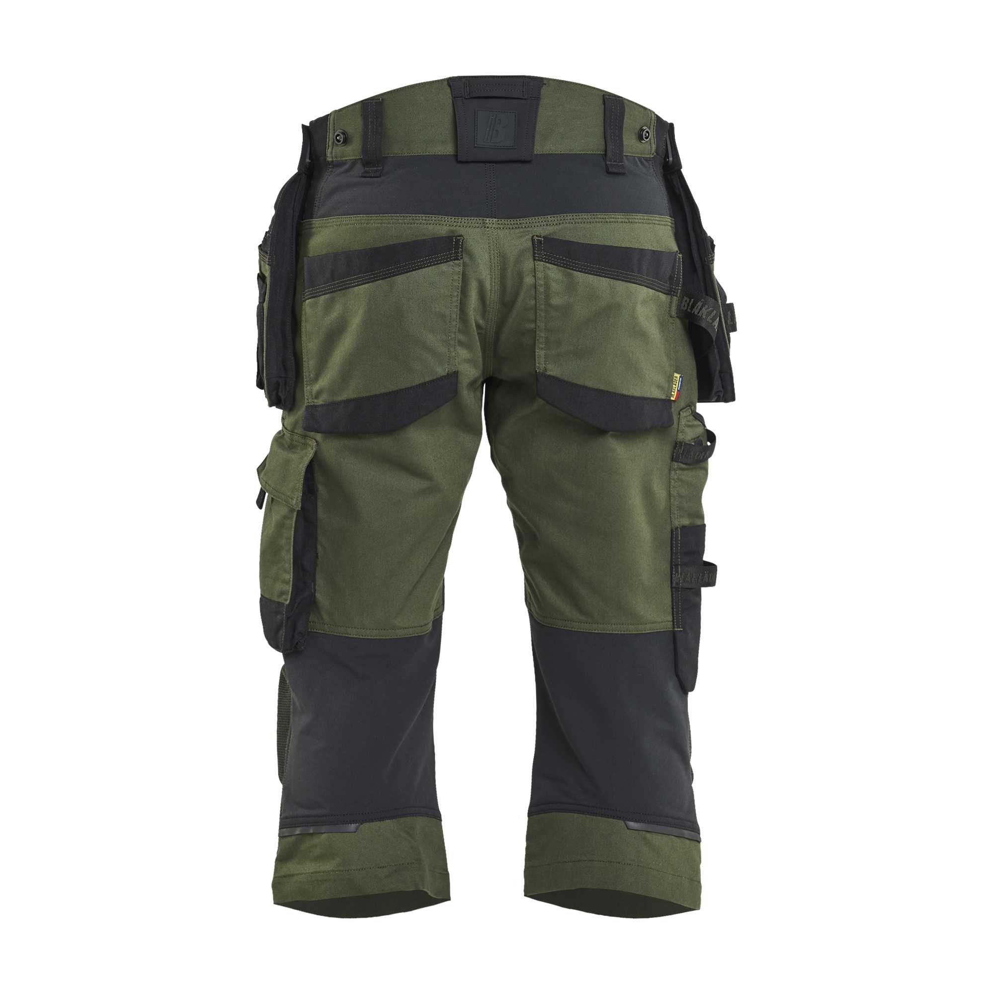 BLAKLADER 19771149 STRIKER Pirate trouser with stretch Work Pirate Bermuda Men - CORDURA Denim